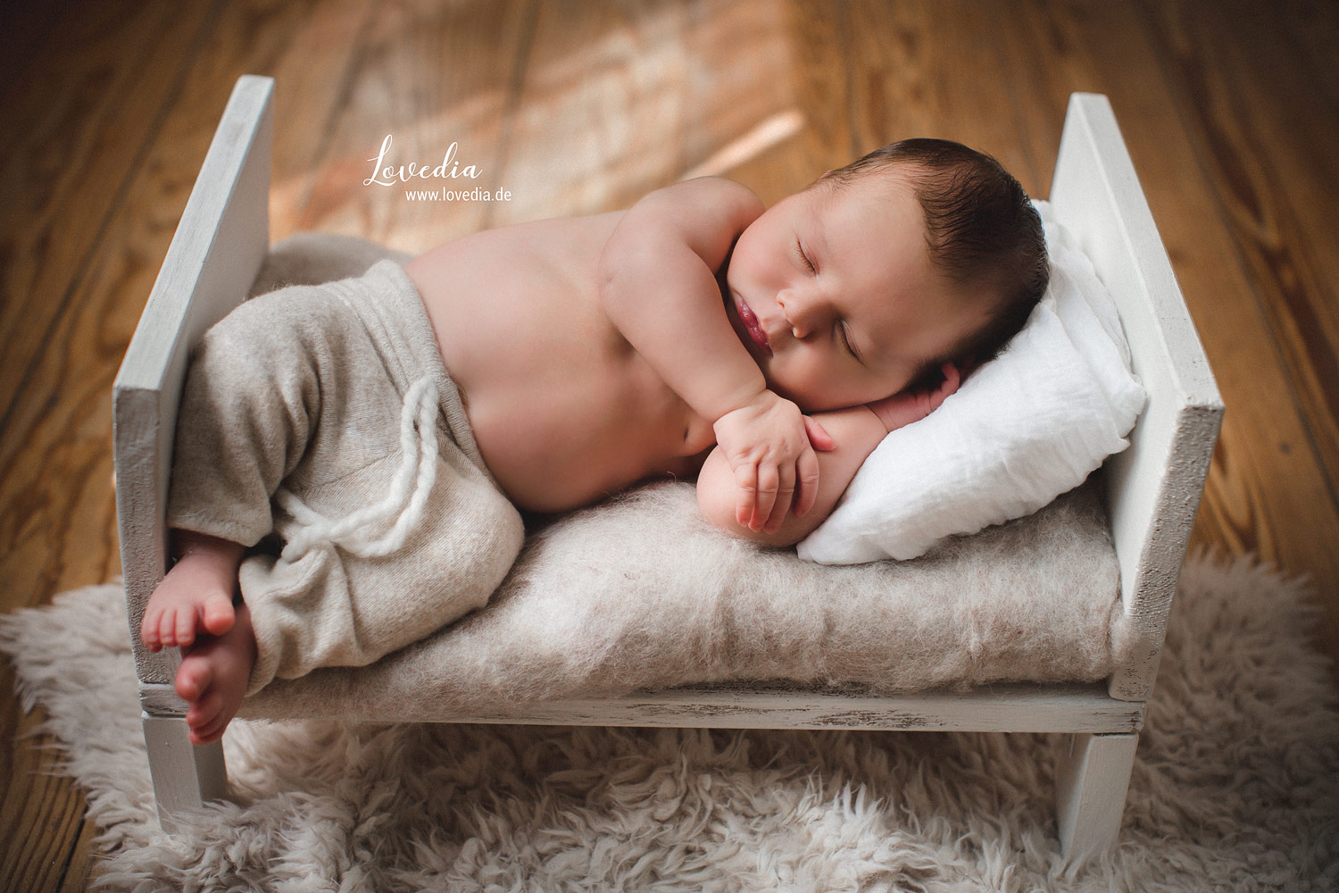 Fotoshooting für Neugeborenen und Babys