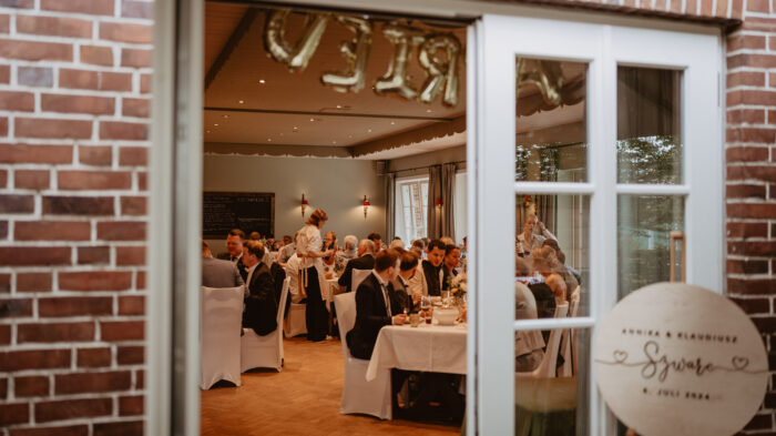 Hochzeit Feier im Landgasthof zur Eiche in Olsen