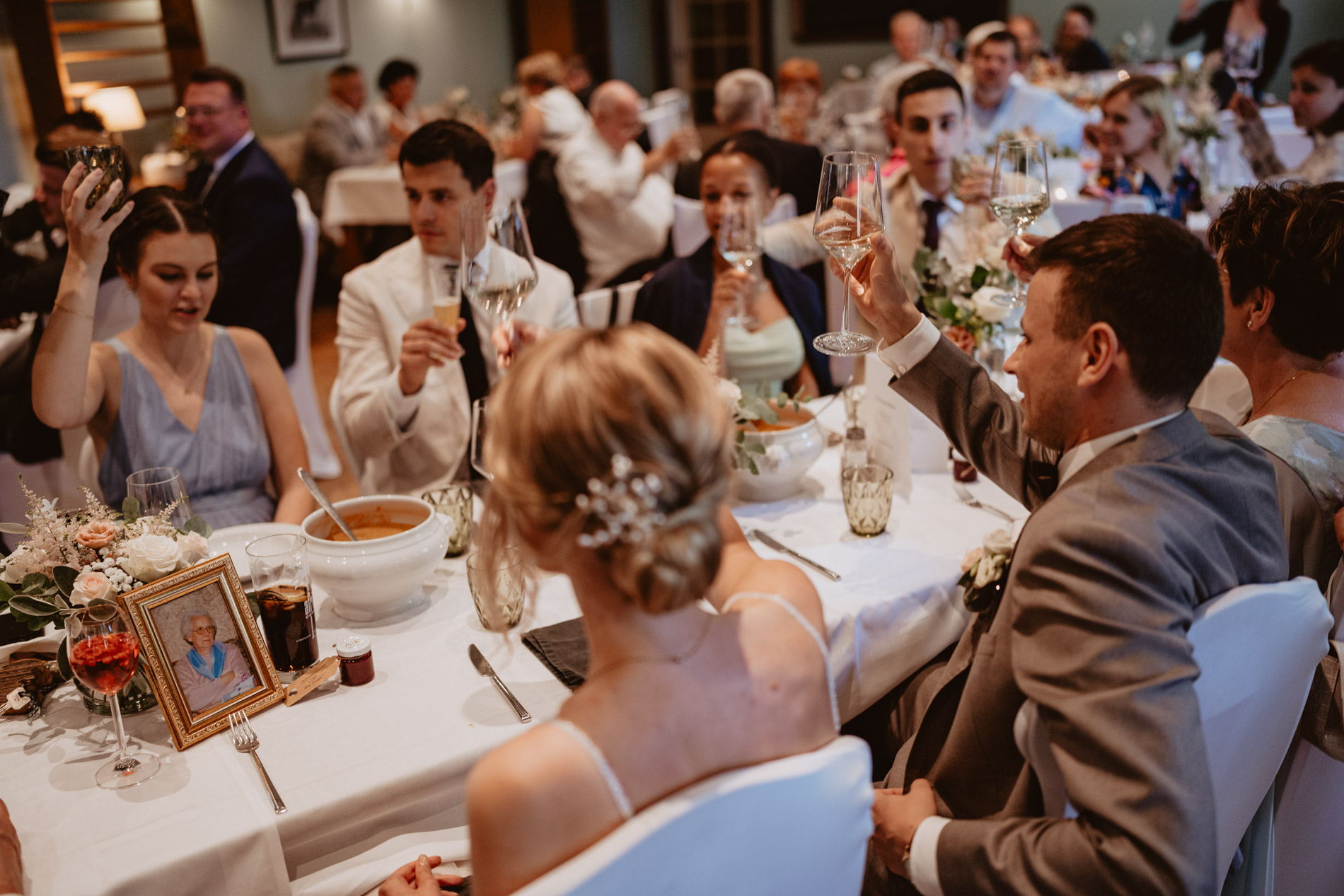 Hochzeit Feier im Landgasthof zur Eiche in Olsen