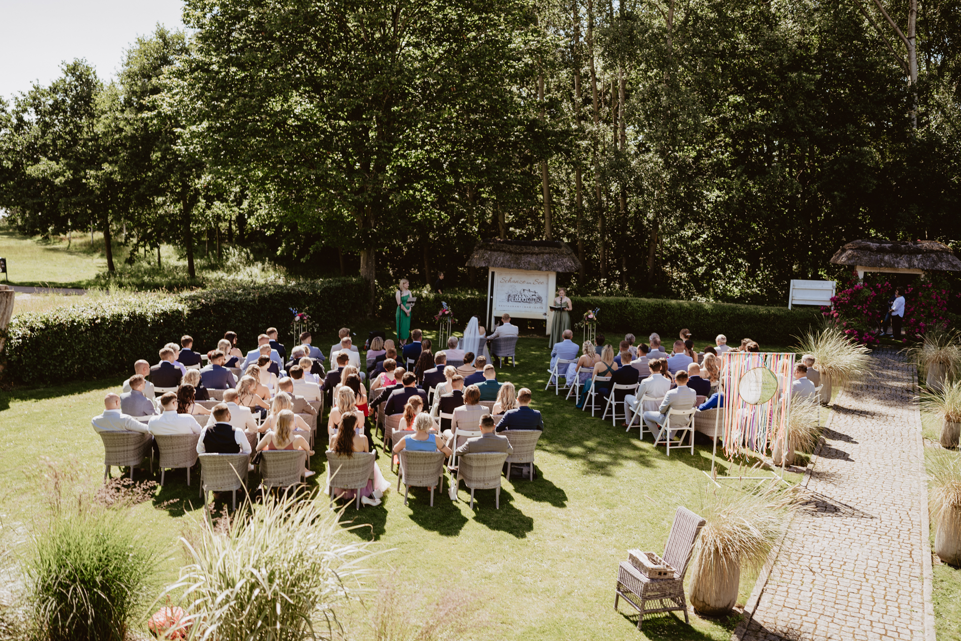 Freie Trauung Eventlocation Schanze am See