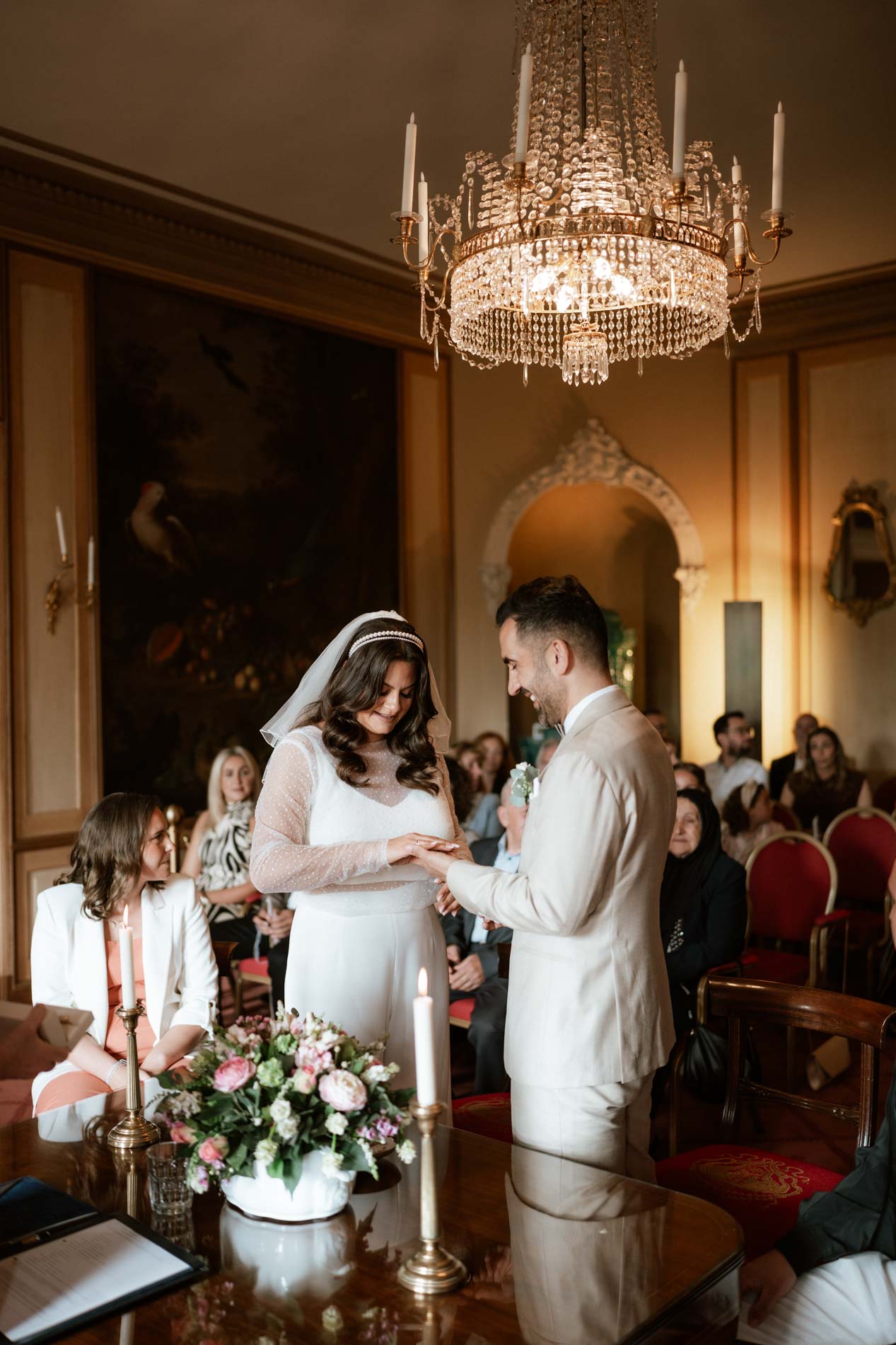Hochzeitsfotograf Videograf Hamburg Schloss Ahrensburg Standesamtliche Trauung