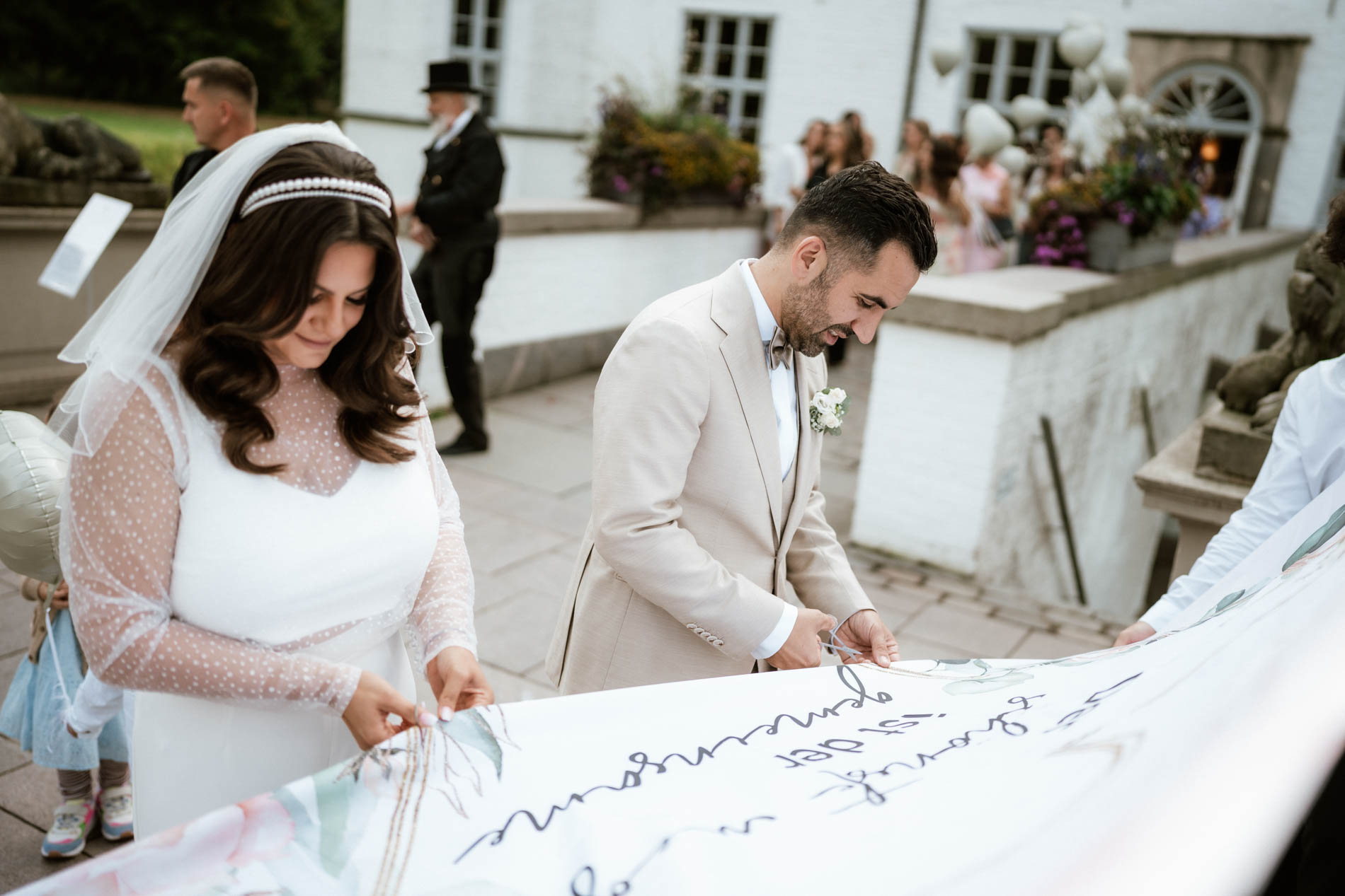 Hochzeitsfotograf Videograf Hamburg Schloss Ahrensburg Standesamtliche Trauung