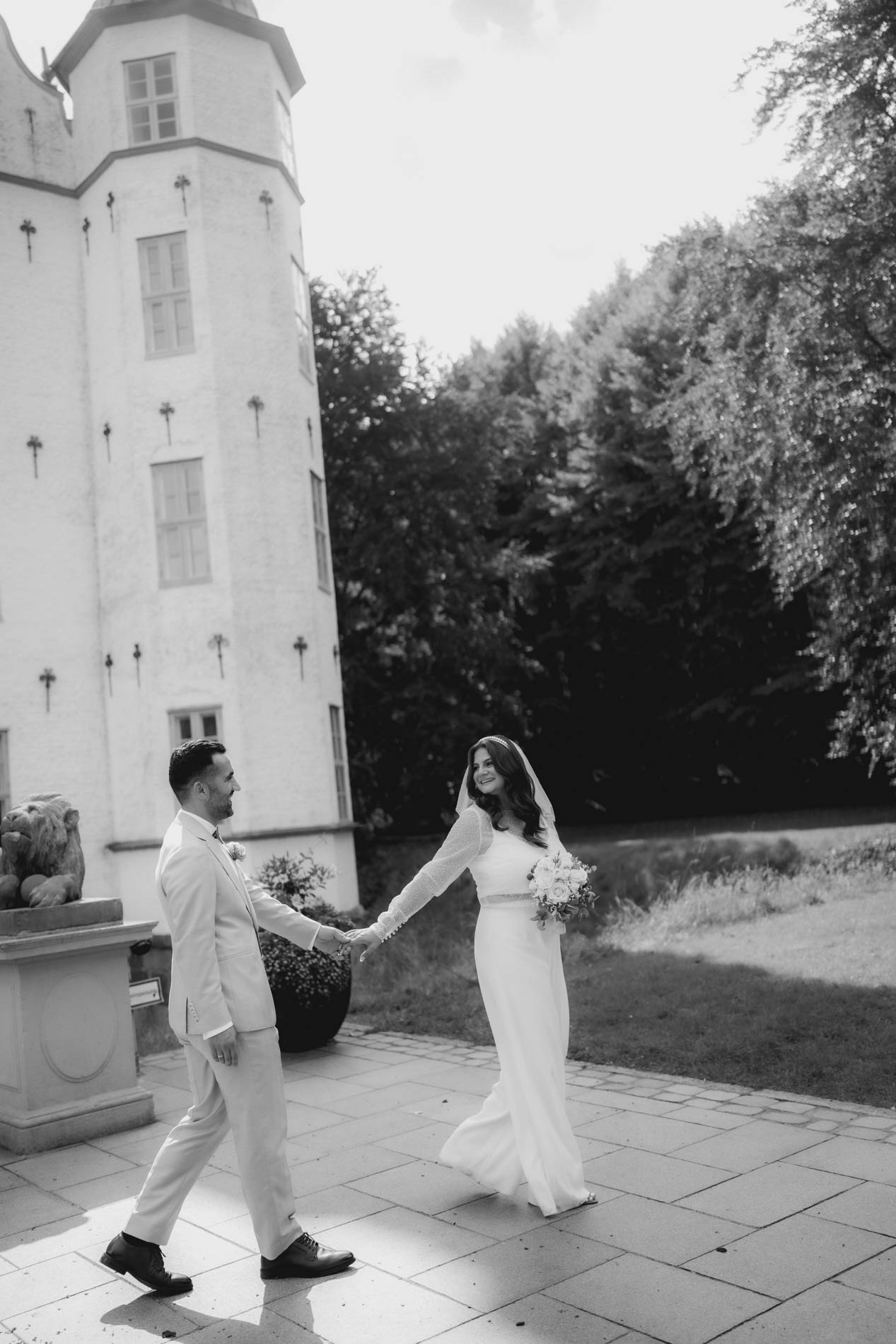 Hochzeitsfotograf Videograf Hamburg Schloss Ahrensburg Standesamtliche Trauung